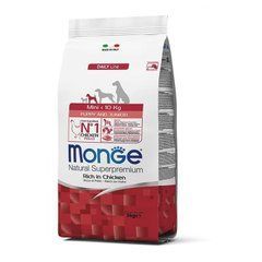 MONGE  MINI PUPPY & JUNIOR RICH IN CHICKEN (Монж Мини Паппи Юниор) 800 грамм