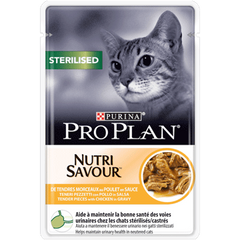 ProPlan Sterilised Nutrisavour з куркою (ПроПлан Стерелайзд НатріСавор) 85 грамів