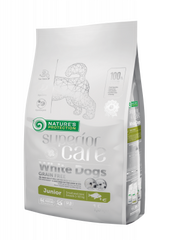 Nature's Protection Superior Care White Dogs Grain Free Junior Small and Mini Breeds (Натюрс Протекшн Супіріа Кеа Вайт Догс Греін Фрі Юніор Смол енд Міні Брідс) 1,5кг