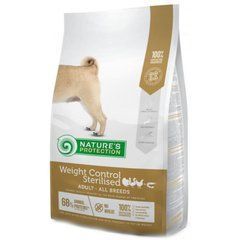Nature's Protection Weight Control Sterilised Adult All Breeds (Натюрс Протекшн Вейт Контрол Стерелайзд Едалт Олл Брідс) 4кг
