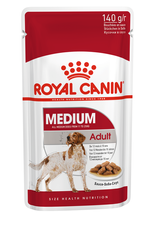 Royal Canin Medium Adult (Рояль Канін Медіум Едалт соус) 140 грамів